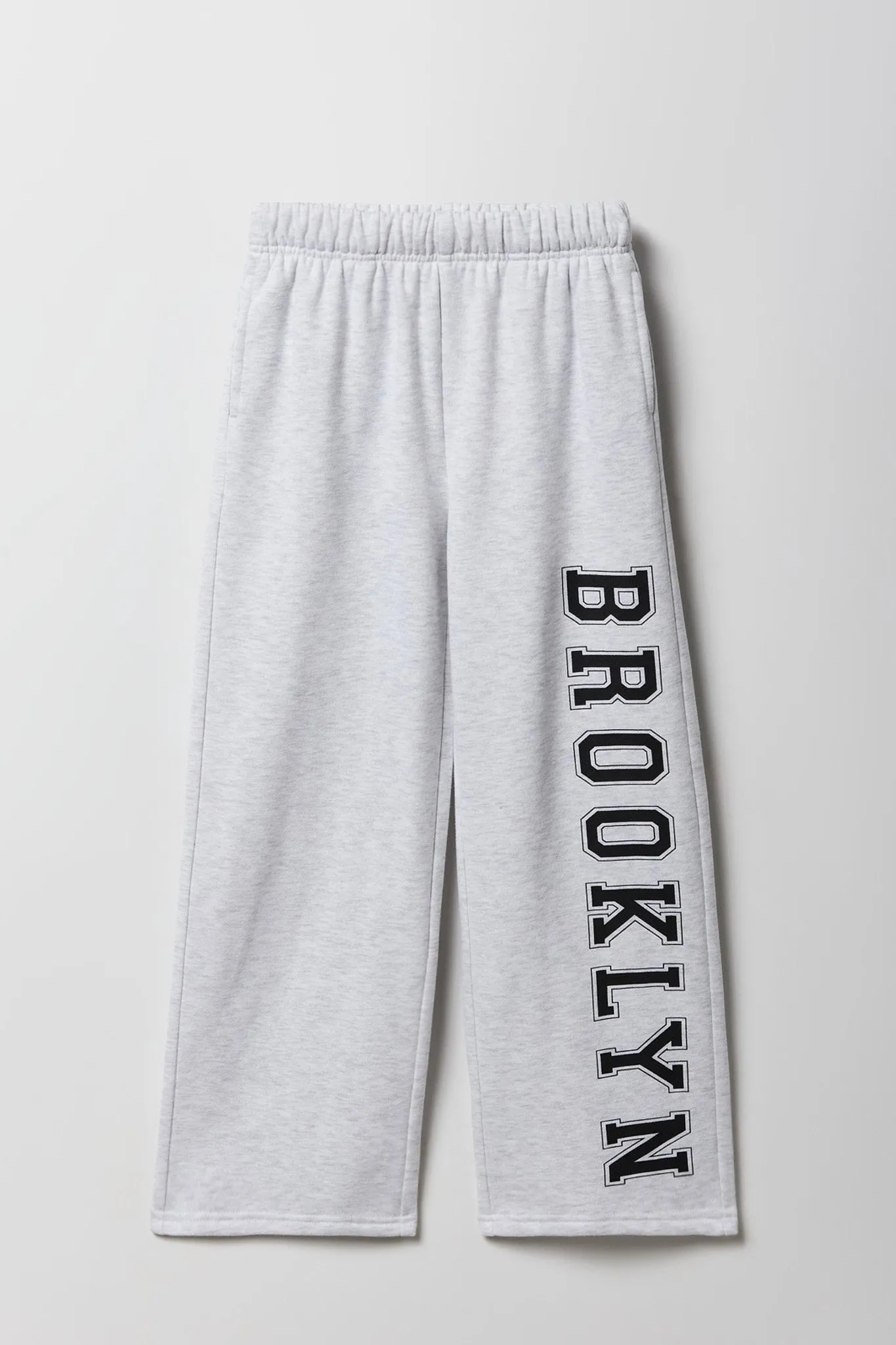 Girls Graphic Fleece Wide Leg Sweatpant sold by Urban Planet product image thumbnail 3