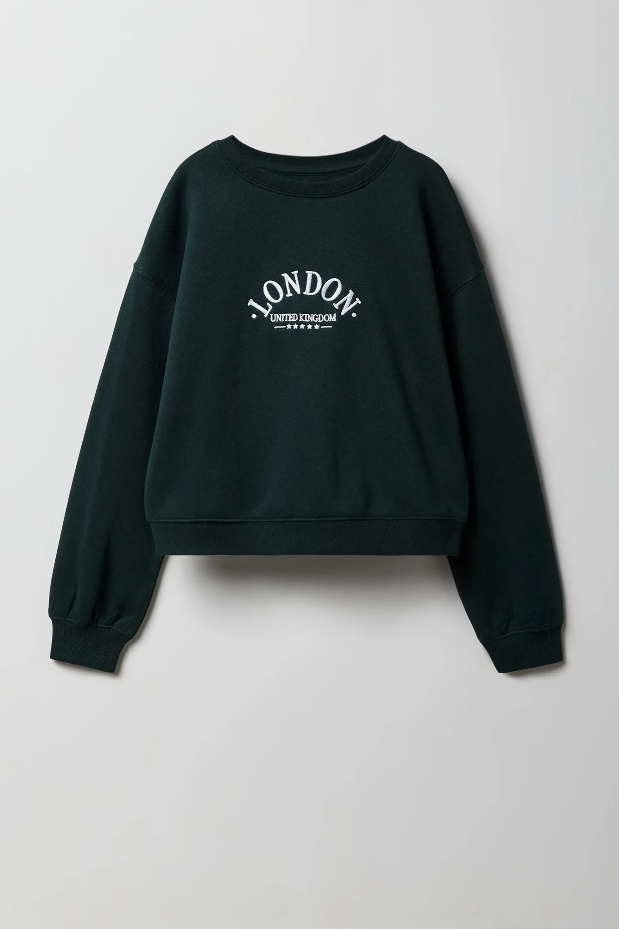 Chandail en molleton à broderie City pour filles sold by Urban Planet product image thumbnail 5