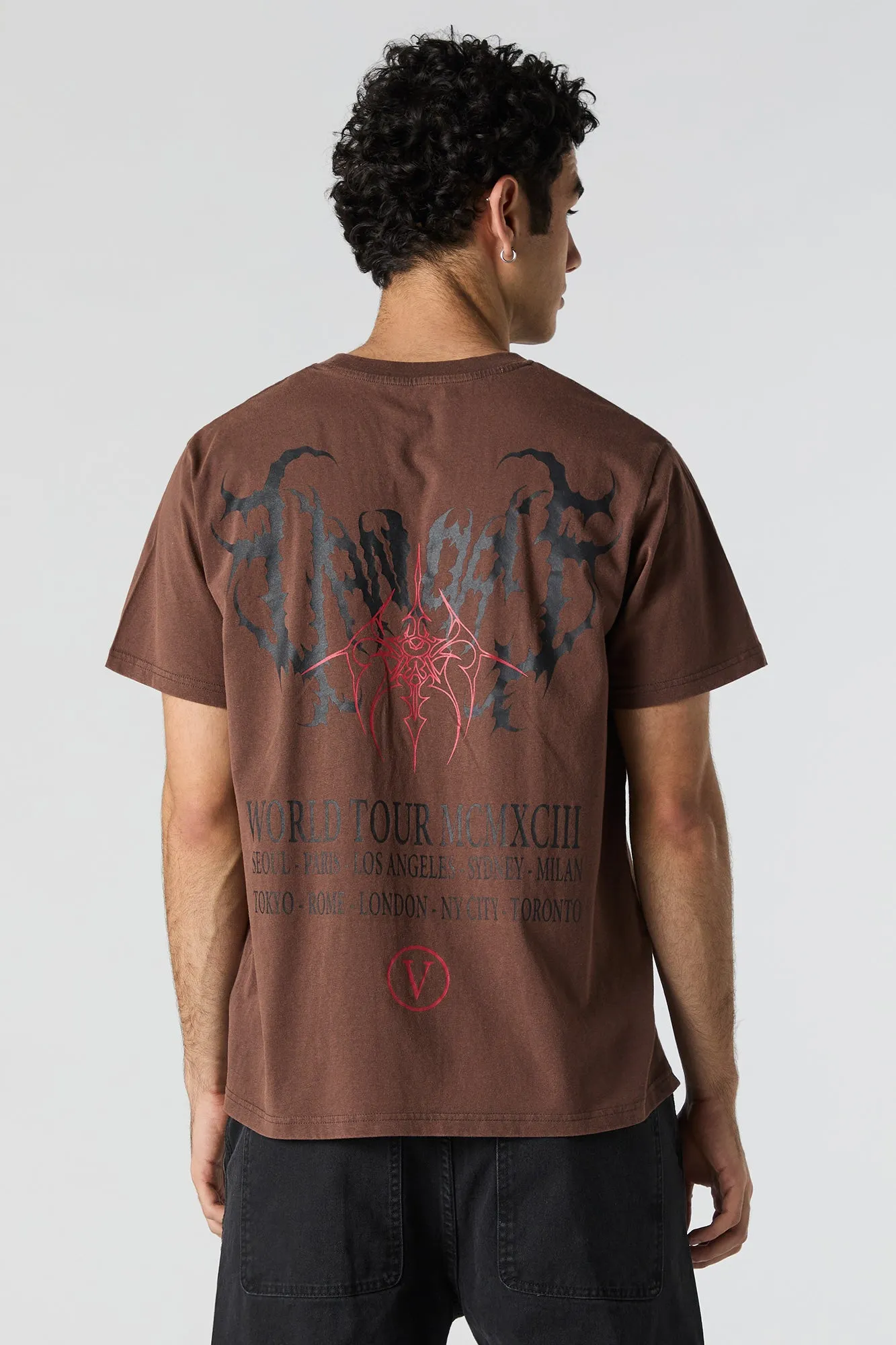 T-shirt à imprimé Vandal sold by Urban Planet product image thumbnail 2