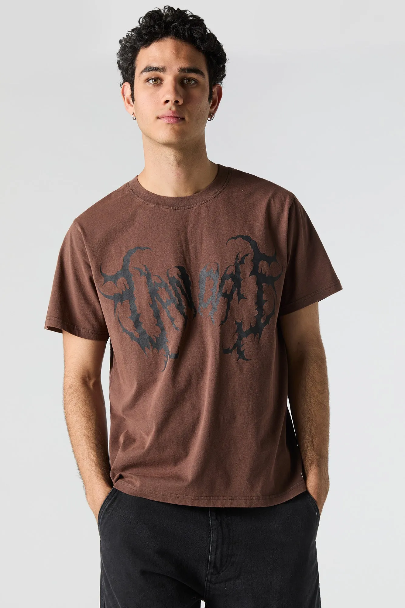 T-shirt à imprimé Vandal sold by Urban Planet