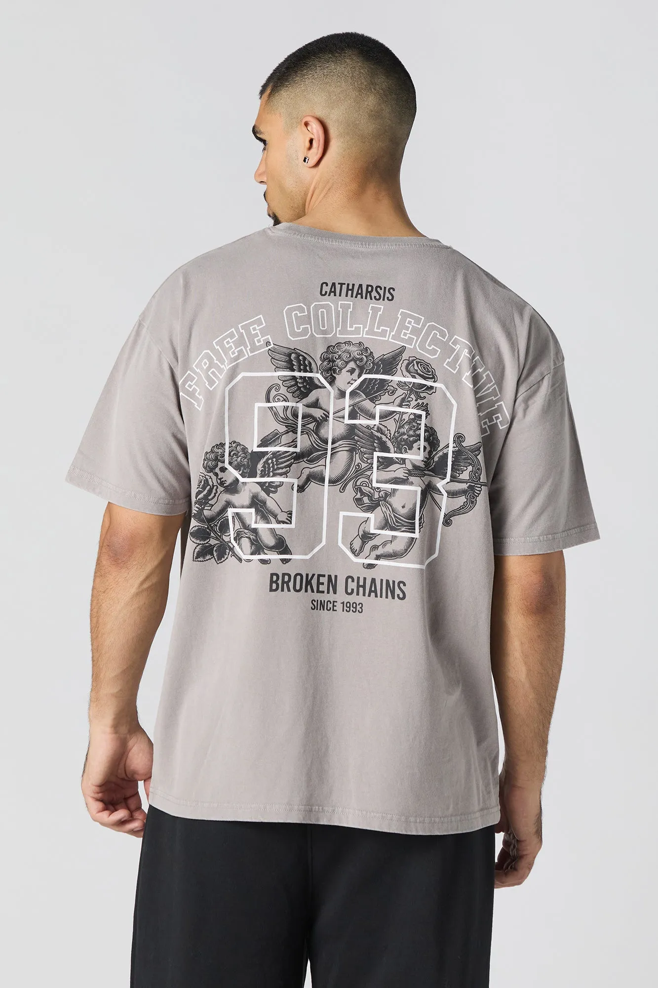 T-shirt à imprimé Catharsis sold by Urban Planet product image thumbnail 2