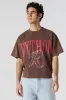 Python Graphic & Puffed Print Boxy T-Shirt sold by Urban Planet