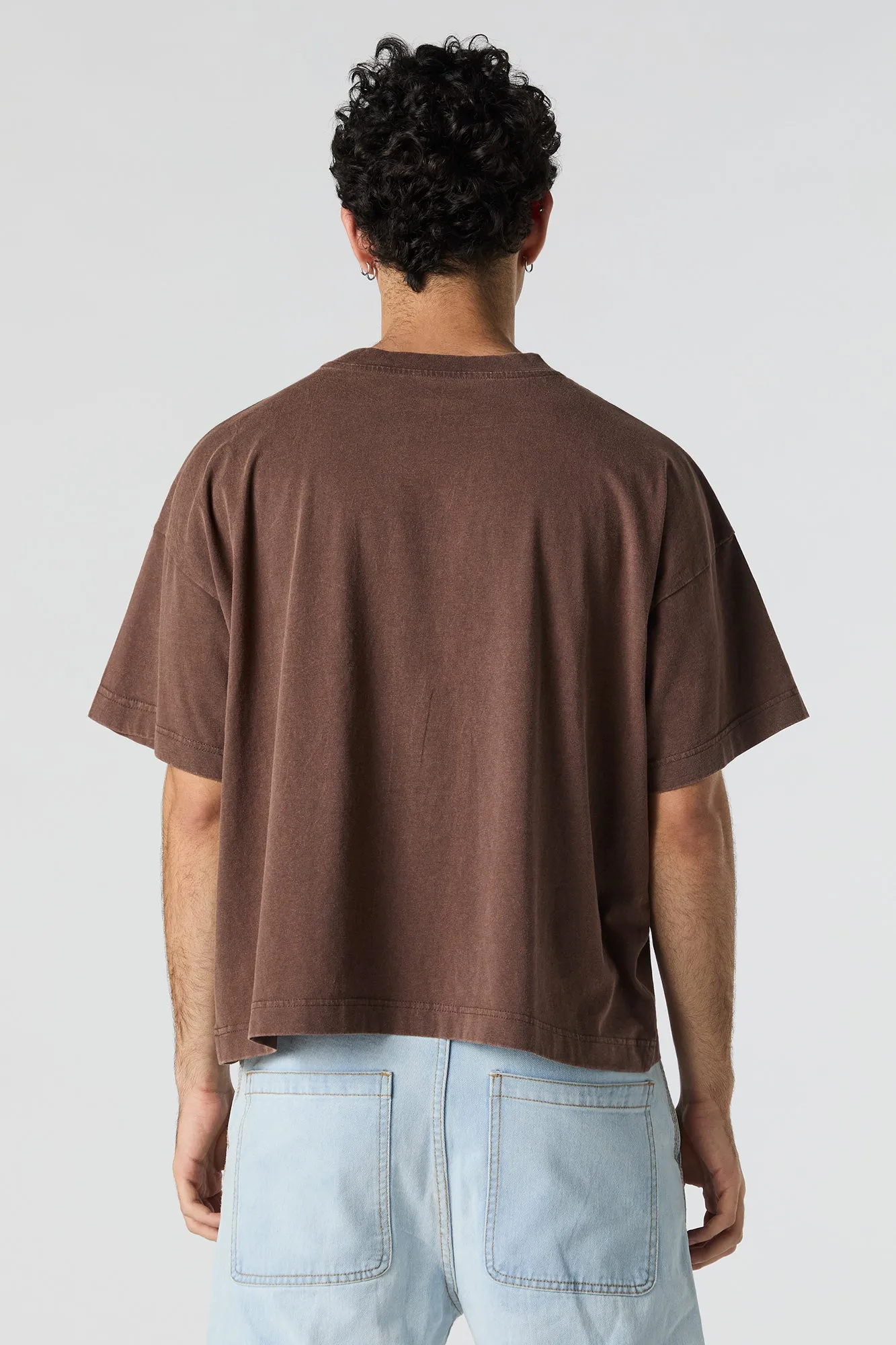 Python Graphic & Puff Print Boxy T-Shirt sold by Urban Planet product image thumbnail 2