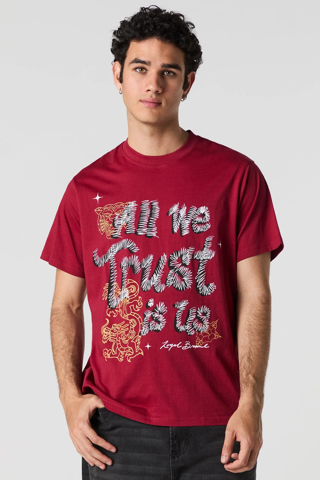 Trust Graphic T-Shirt sold by Urban Planet