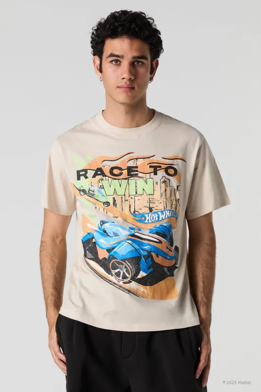 T-shirt à imprimé Hot Wheels Race to Win sold by Urban Planet