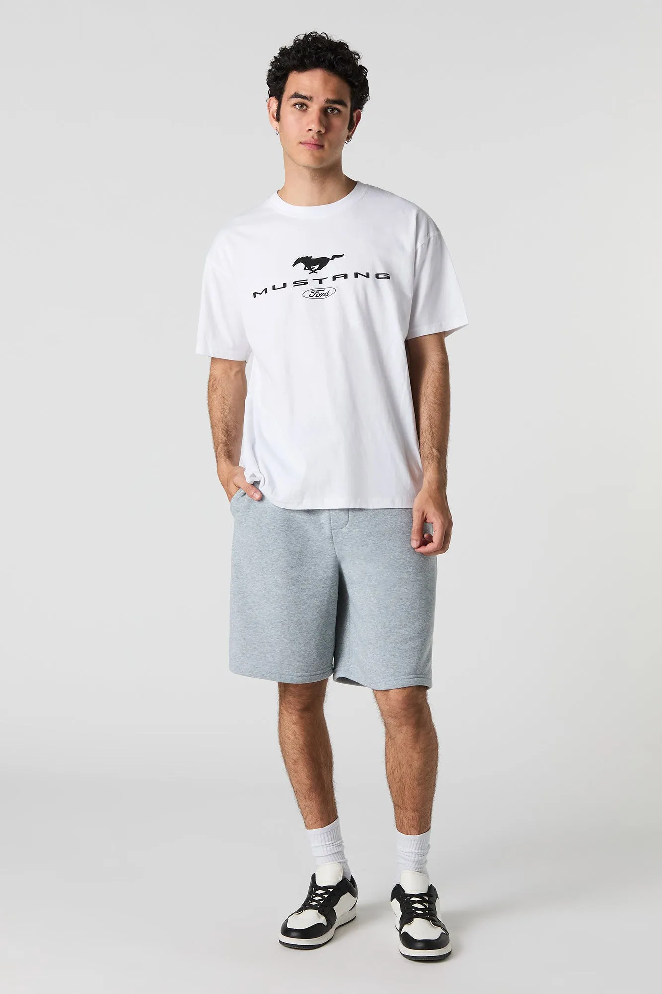 Ford Mustang Graphic Relaxed T-Shirt sold by Urban Planet product image thumbnail 3