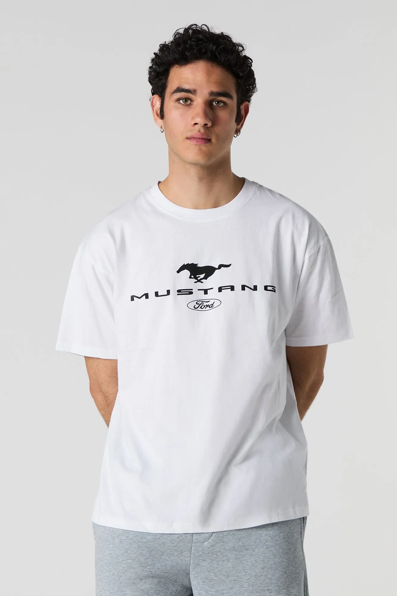 T-shirt ample à imprimé Ford Mustang sold by Urban Planet