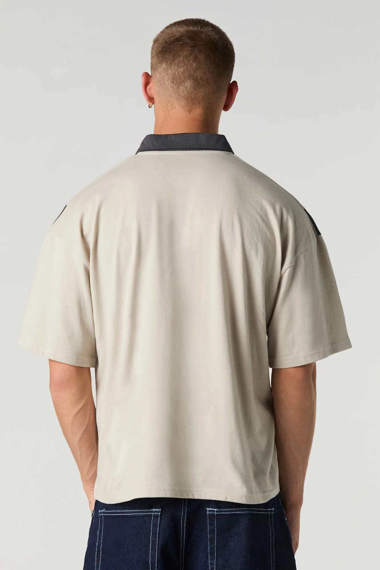Embroidered Polo Shirt sold by Urban Planet product image thumbnail 5