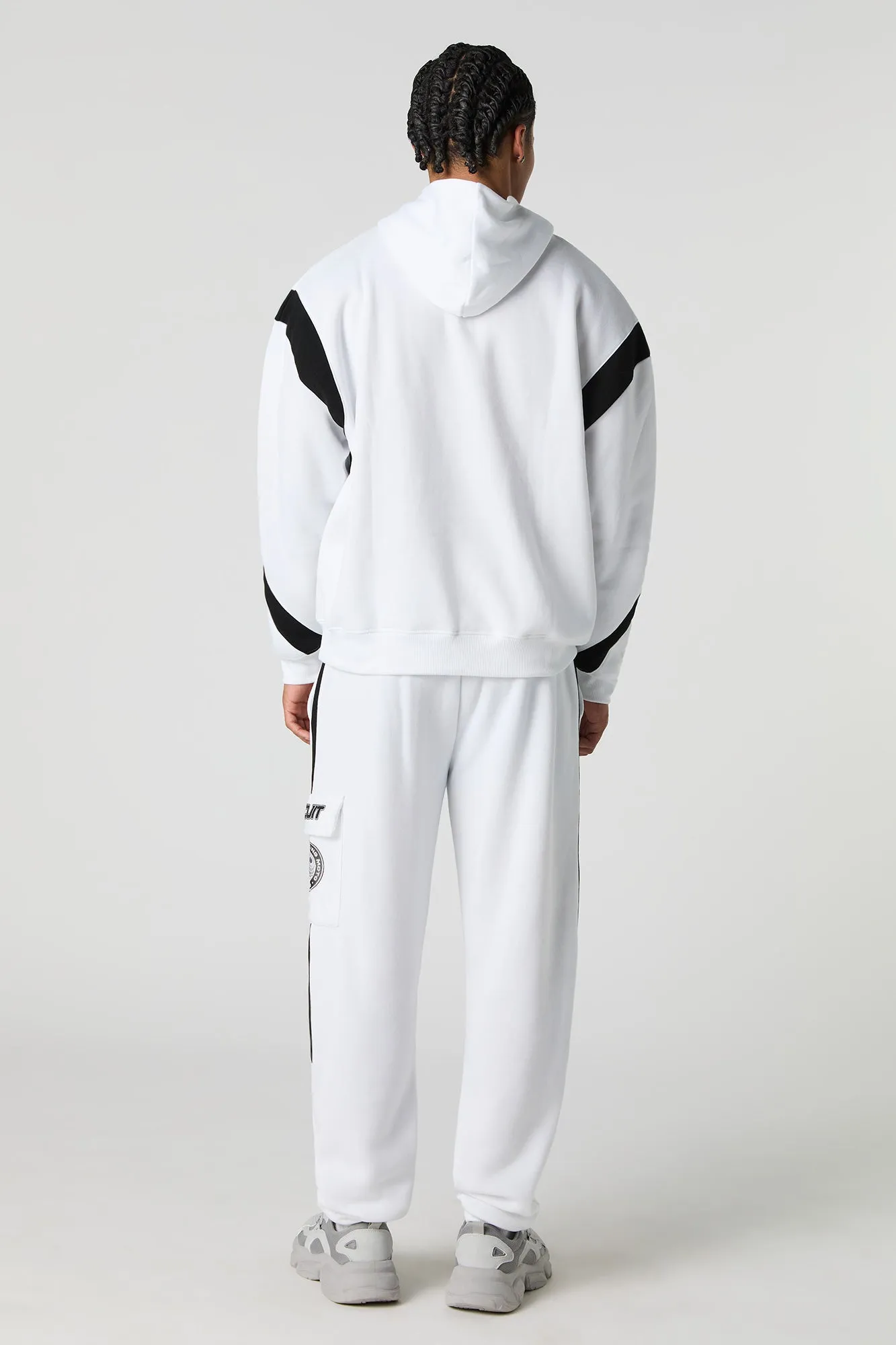 Racing Graphic Fleece Cargo Jogger sold by Urban Planet product image thumbnail 3