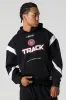 Racing Graphic Fleece Hoodie sold by Urban Planet