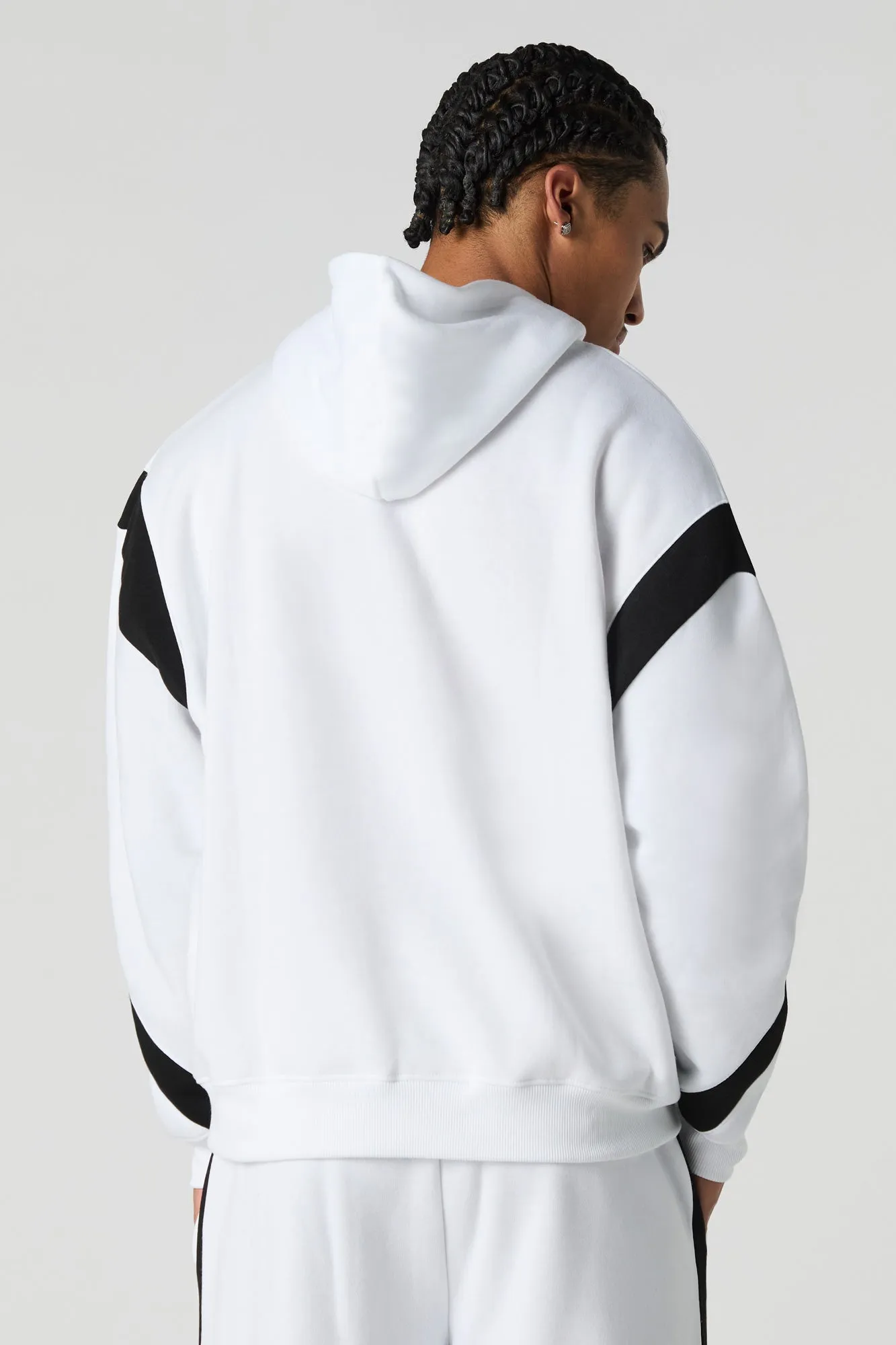 Racing Graphic Fleece Hoodie sold by Urban Planet product image thumbnail 2