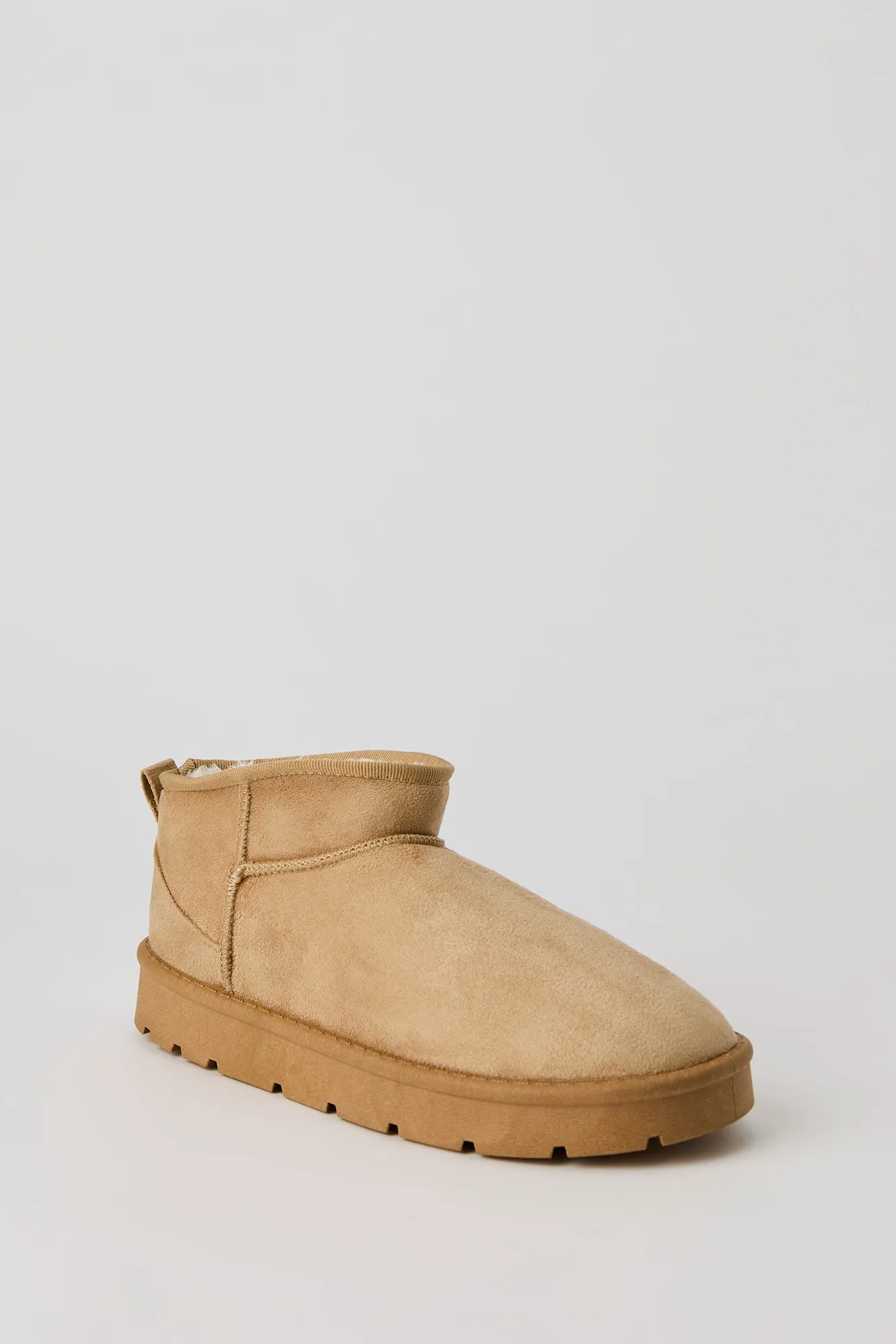 Faux Suede Ankle Slipper Booties sold by Urban Planet product image thumbnail 3