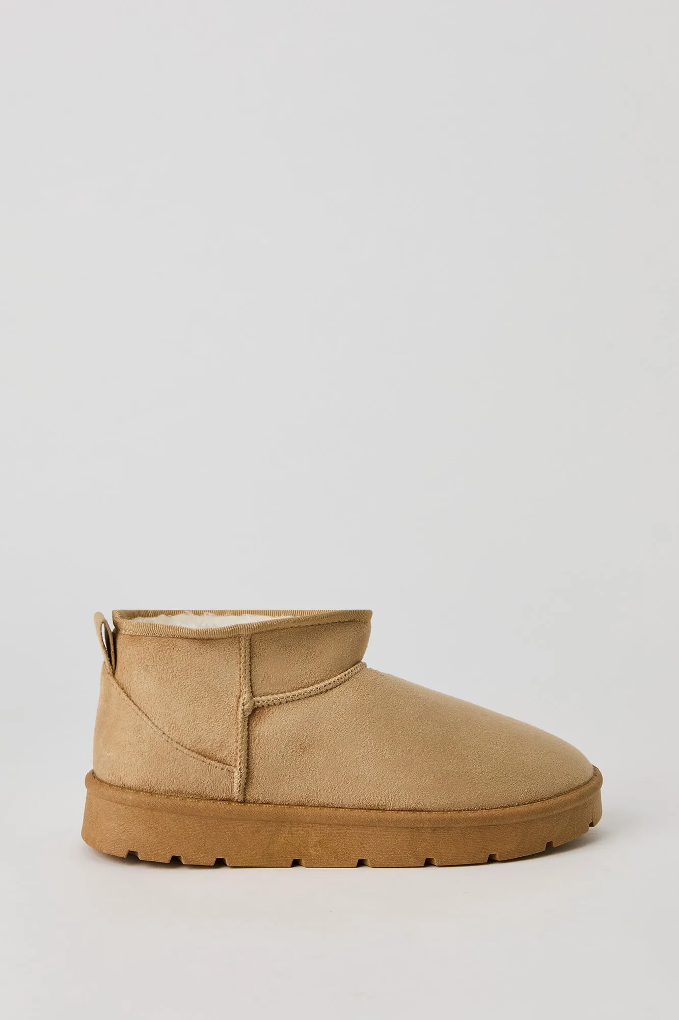 Faux Suede Ankle Slipper Booties sold by Urban Planet product image thumbnail 2