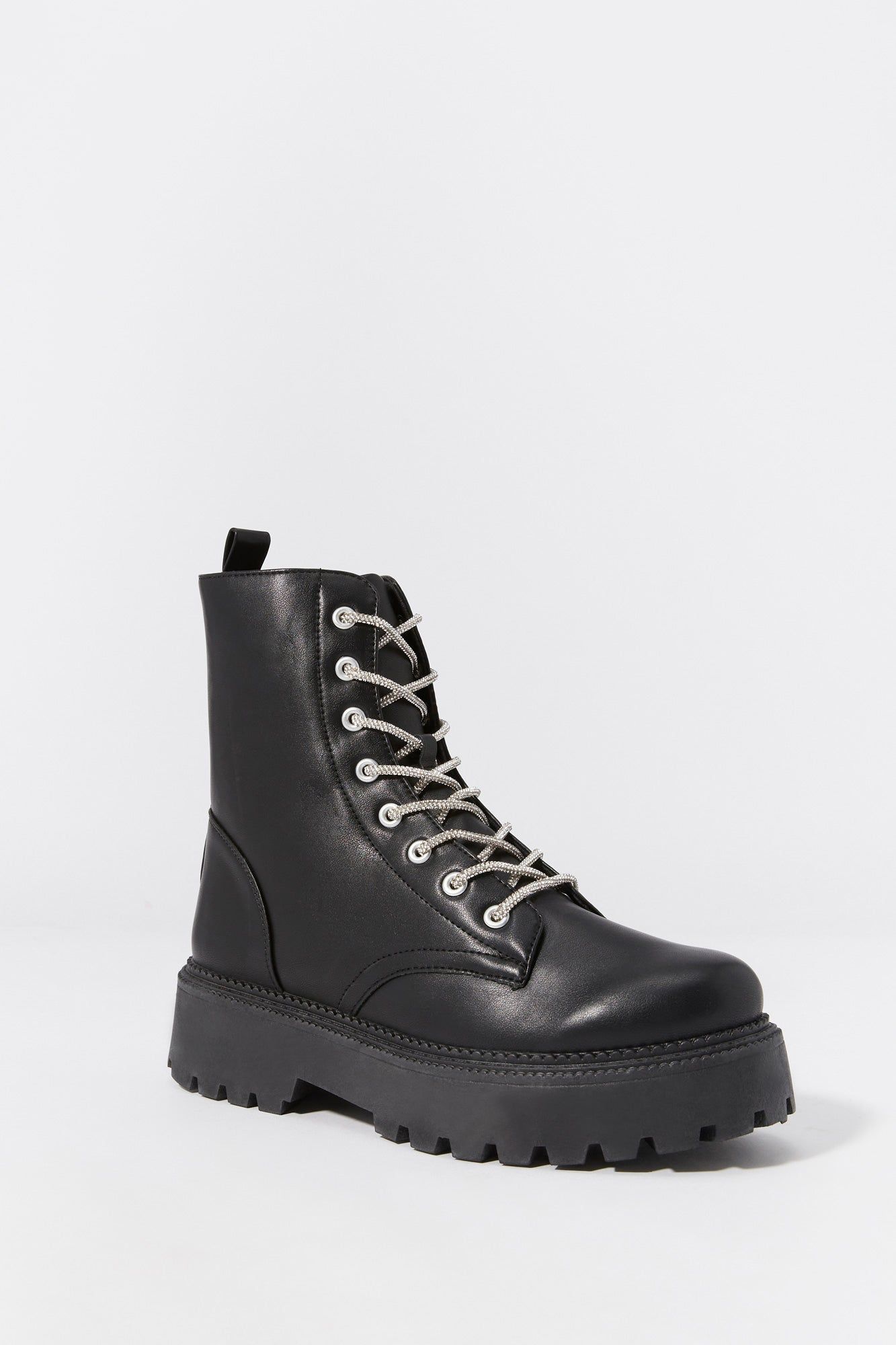 Faux-Leather Lace Up Boot sold by Urban Planet product image thumbnail 2