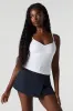 Seamless Ribbed Sweetheart Tank with Built-In Cups sold by Urban Planet