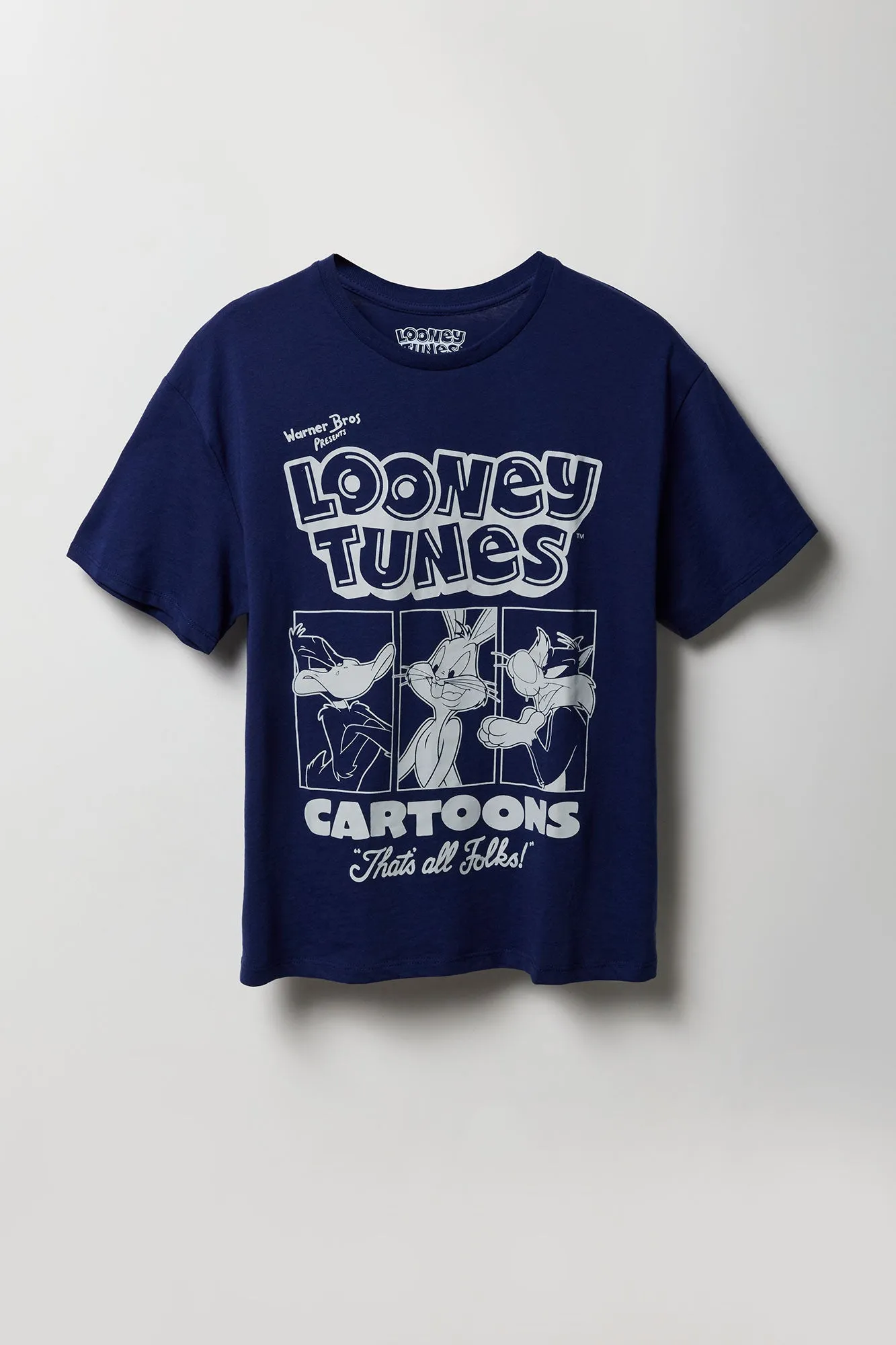 Looney Tunes Graphic Boyfriend T-Shirt sold by Urban Planet product image thumbnail 4