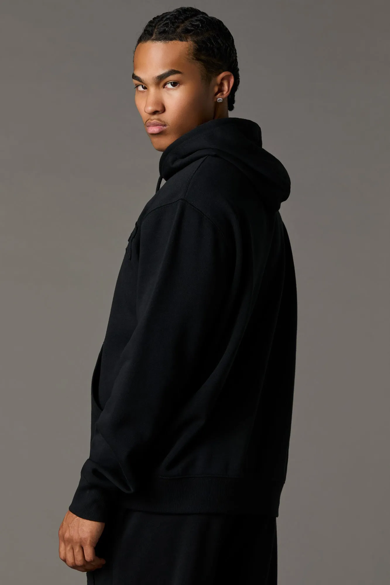 Haut à capuchon en molleton avec empiècement Playboy sold by Urban Planet product image thumbnail 3