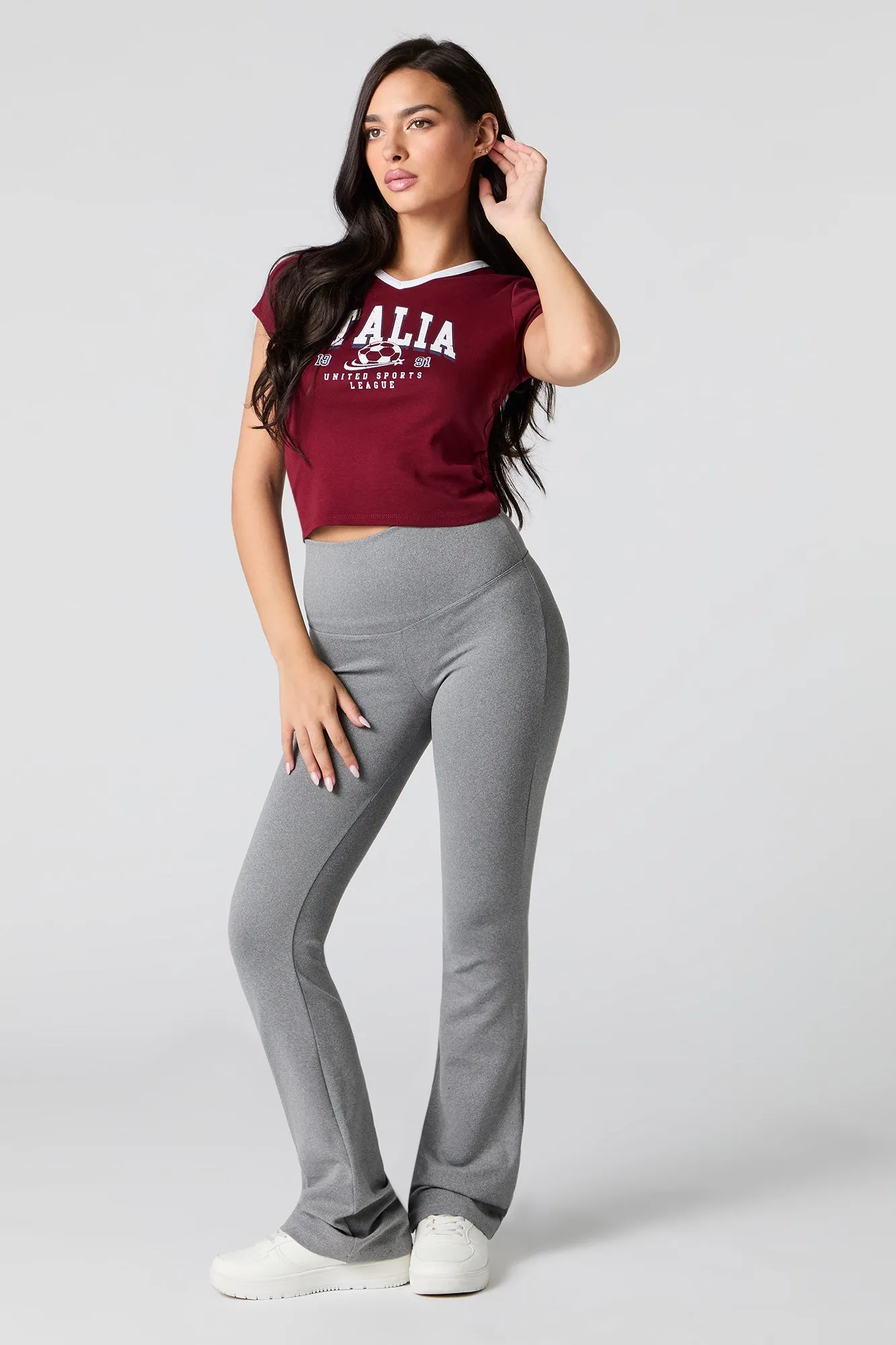 Soft Flare Legging sold by Urban Planet