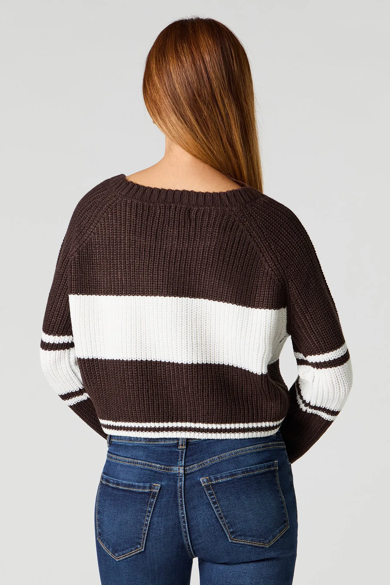 Striped Knit Sweater sold by Urban Planet product image thumbnail 2