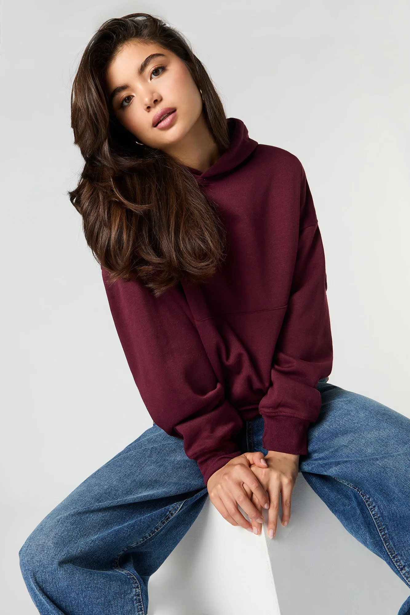 Oversized Fleece Hoodie sold by Urban Planet