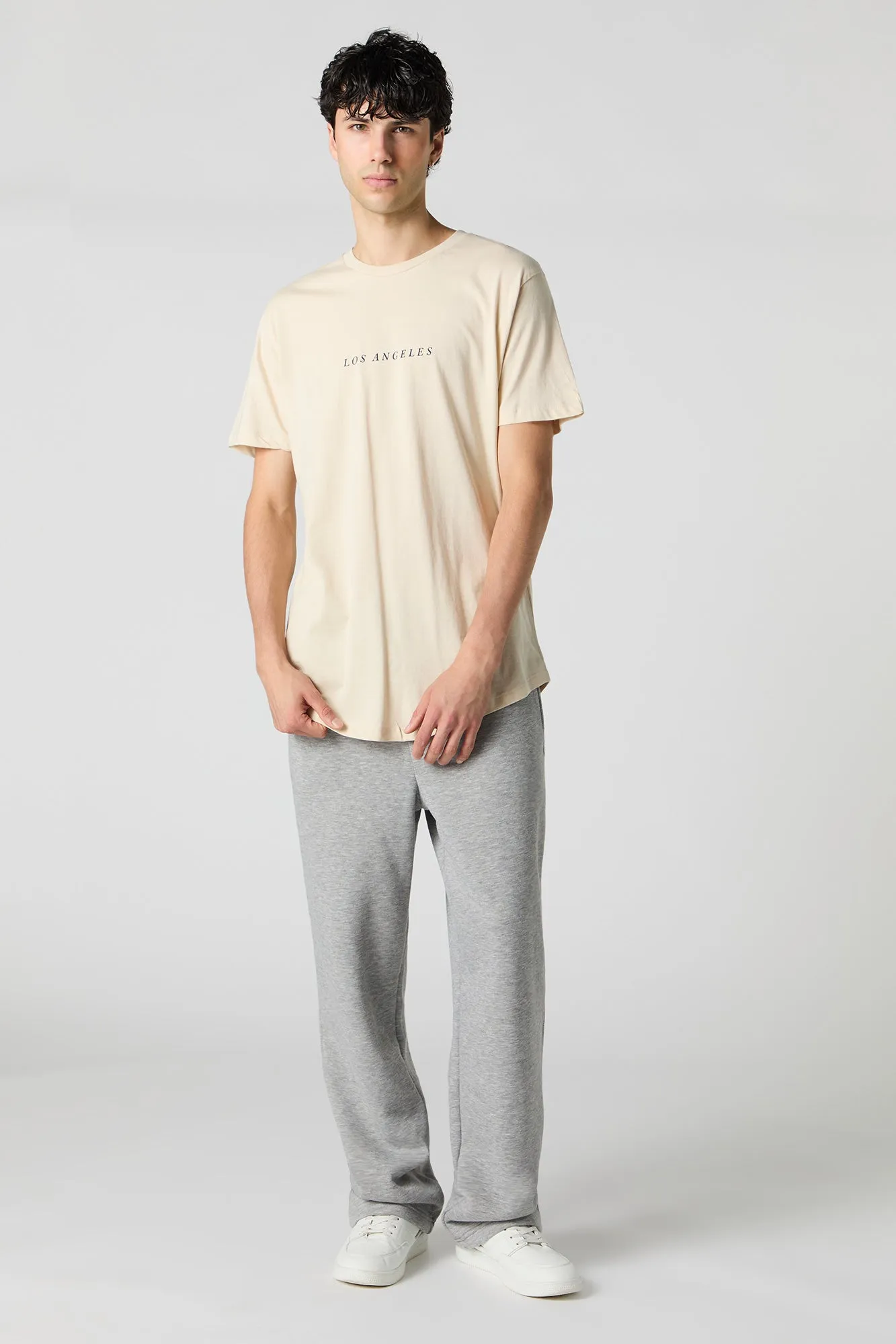 Curved Hem Graphic T-Shirt sold by Urban Planet product image thumbnail 3