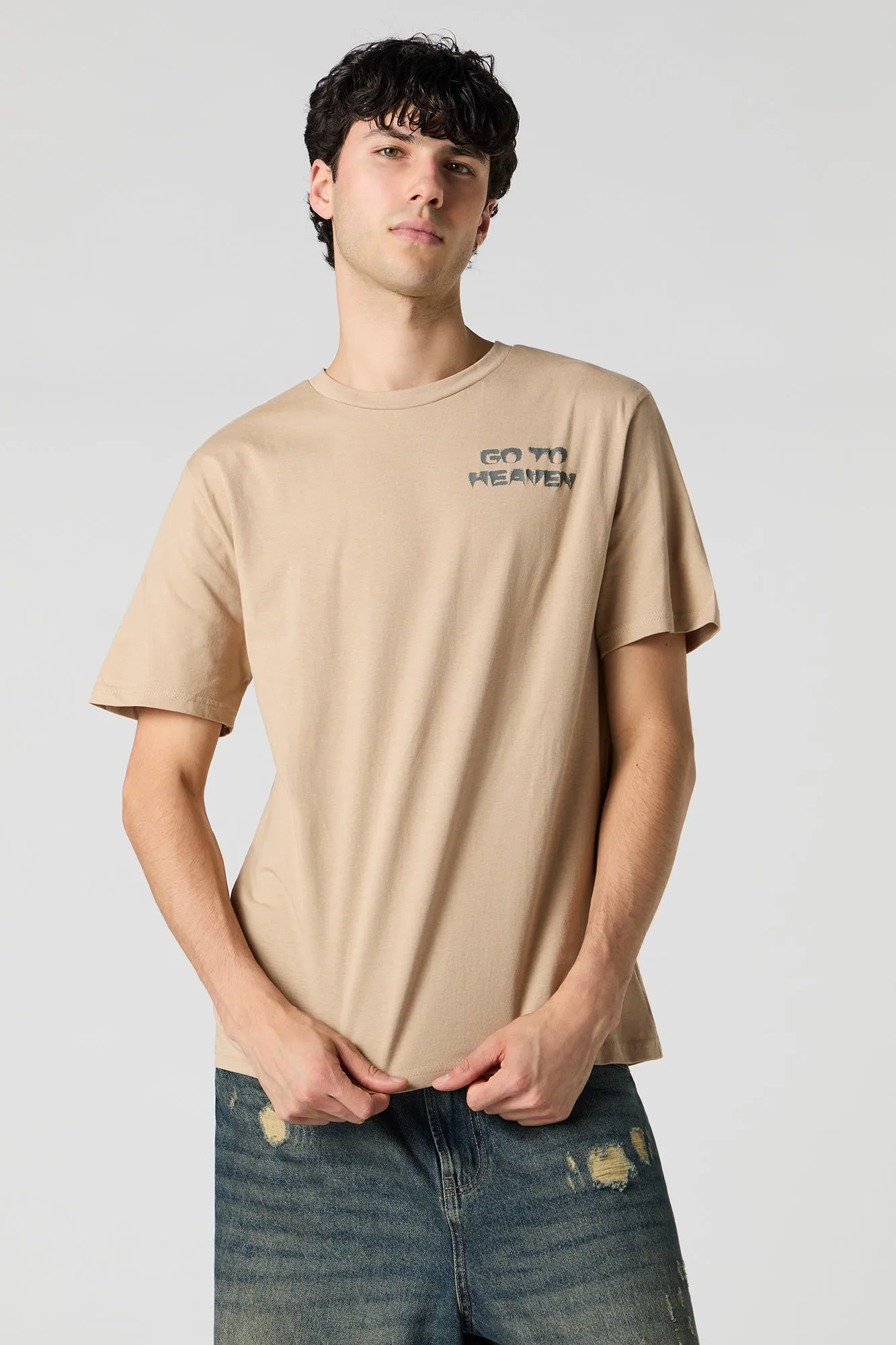 Heaven Graphic T-Shirt sold by Urban Planet product image thumbnail 2