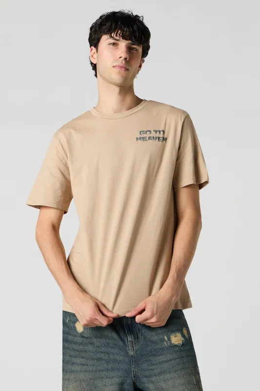 T-shirt à imprimé Heaven sold by Urban Planet