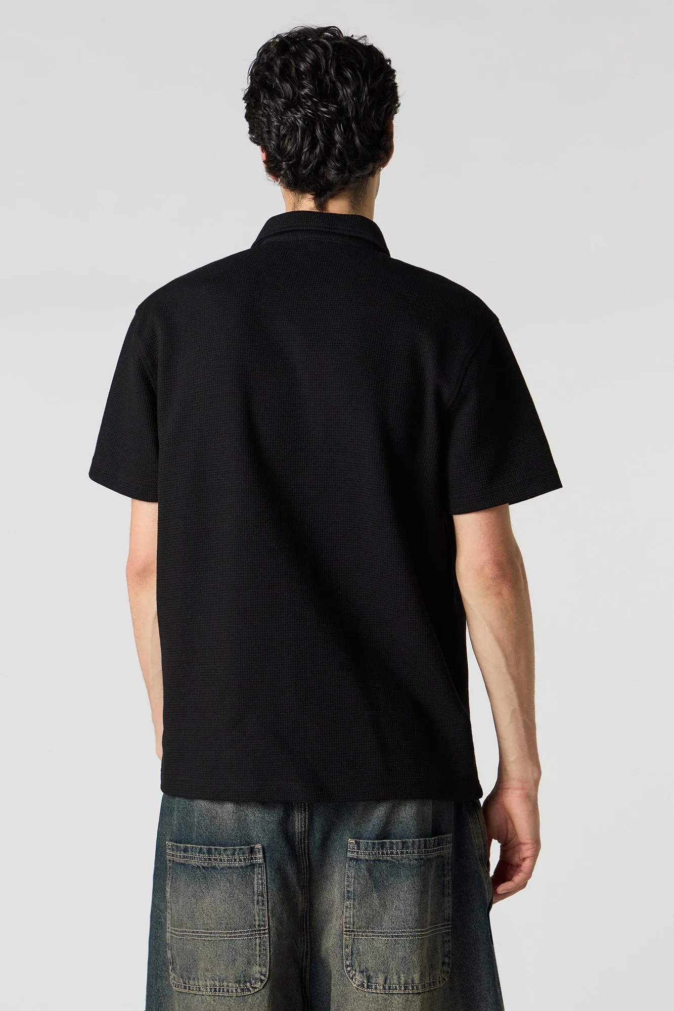 Haut boutonné texturé sold by Urban Planet product image thumbnail 3