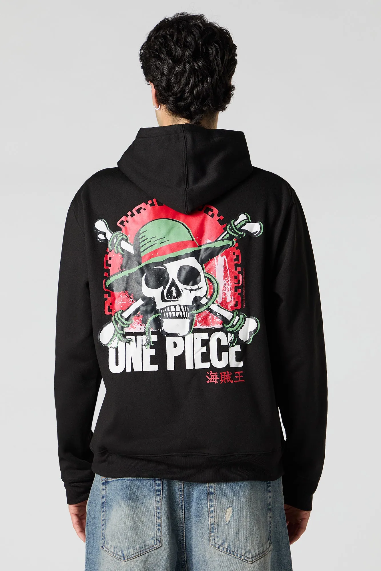 One Piece Graphic Fleece Hoodie sold by Urban Planet