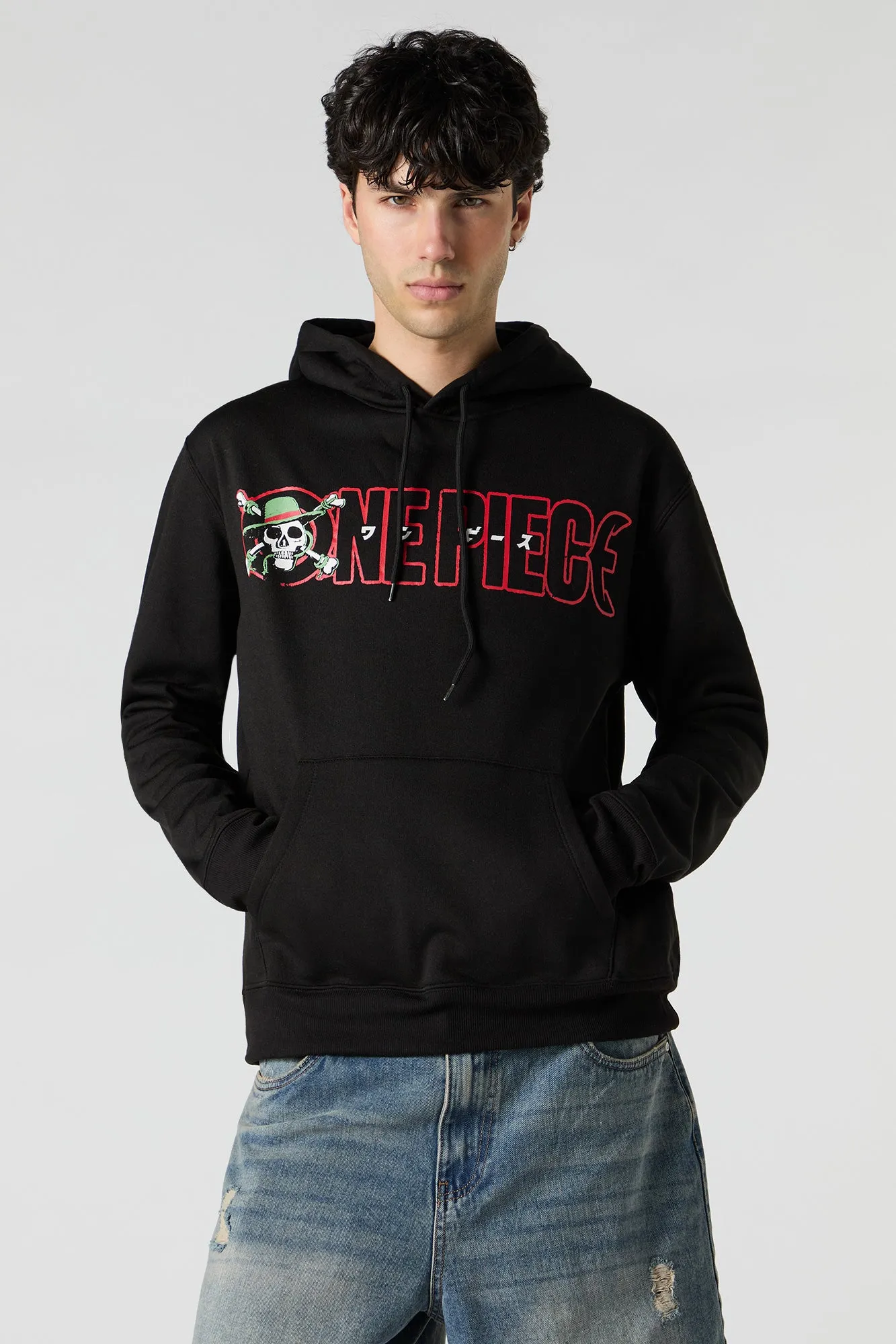 One Piece Graphic Fleece Hoodie sold by Urban Planet product image thumbnail 2