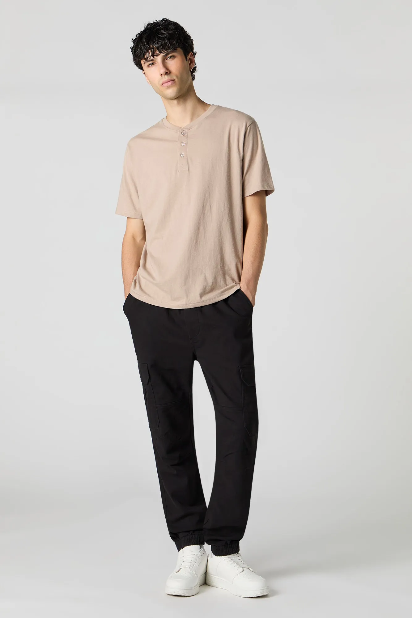 Soft Knit Cargo Jogger sold by Urban Planet product image thumbnail 5