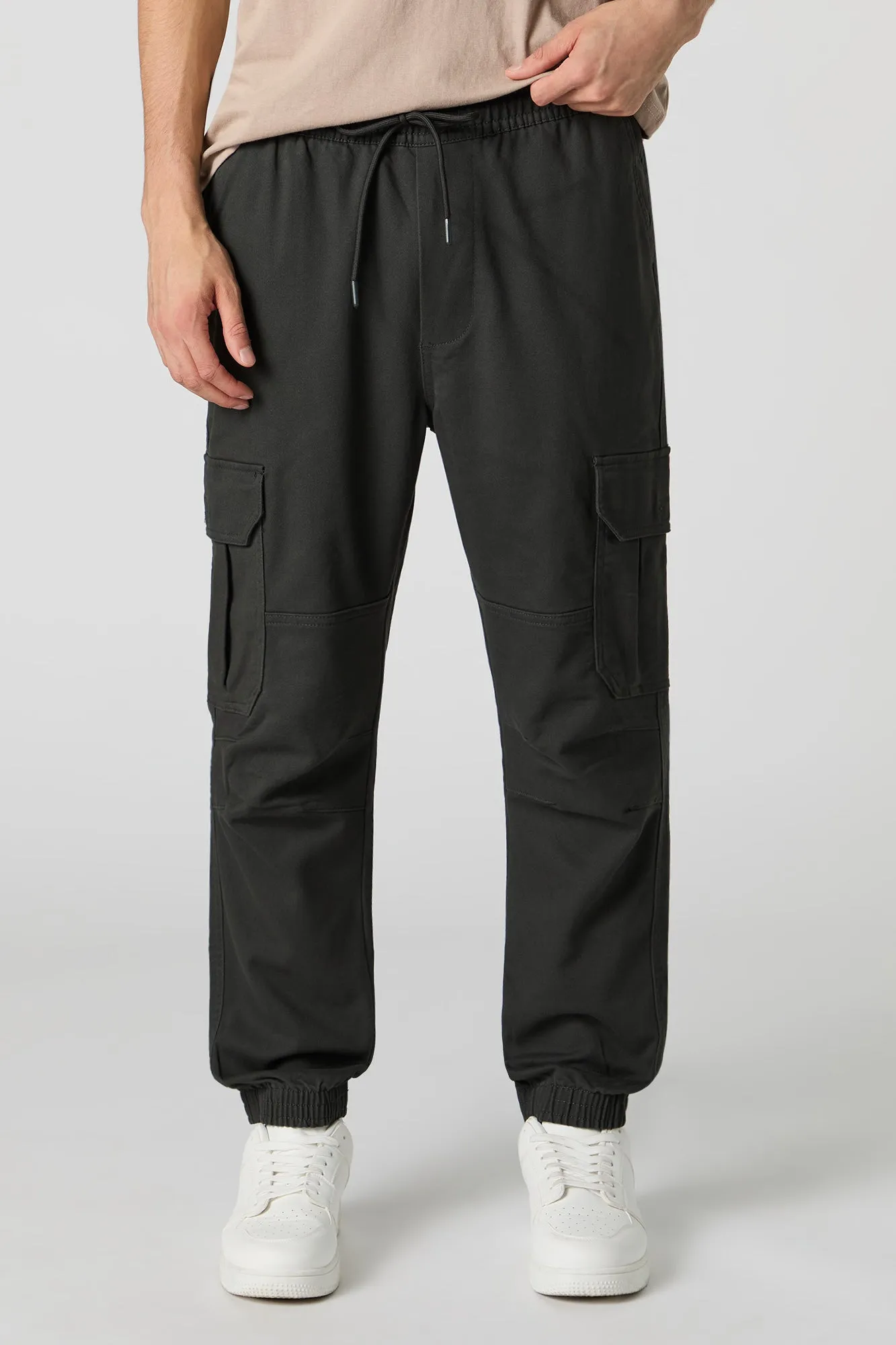 Jogger cargo en tricot doux sold by Urban Planet product image thumbnail 5