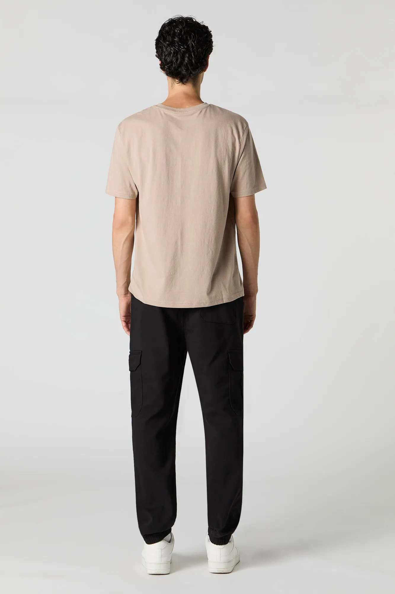 Jogger cargo en tricot doux sold by Urban Planet product image thumbnail 3