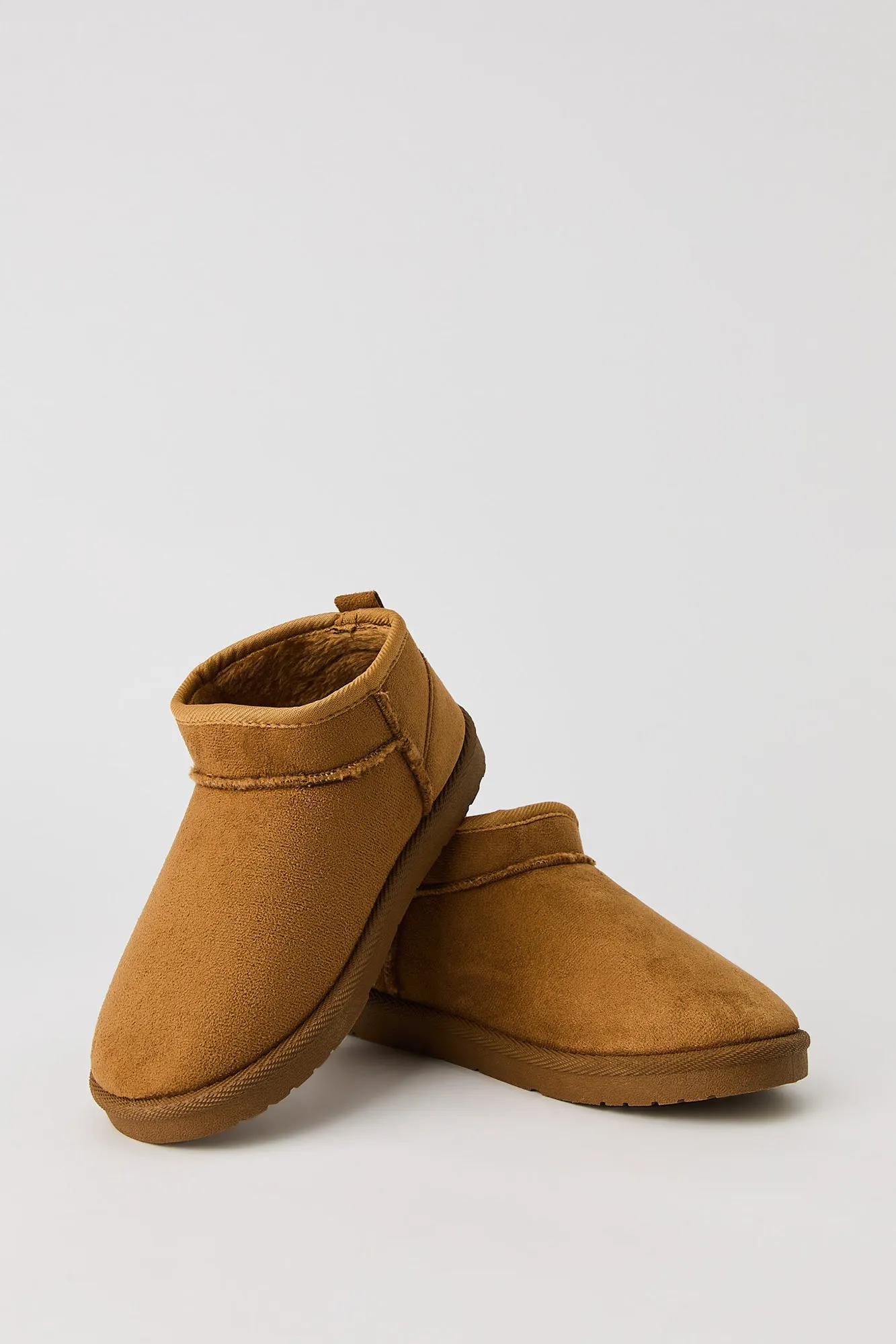 Girls Faux Fur Lined Ankle Booties sold by Urban Planet