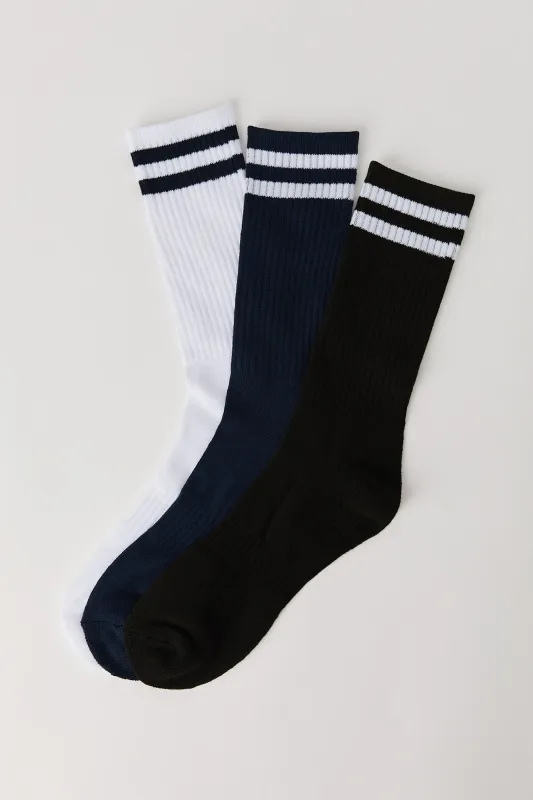 Chaussettes rayées (3 paires) sold by Urban Planet