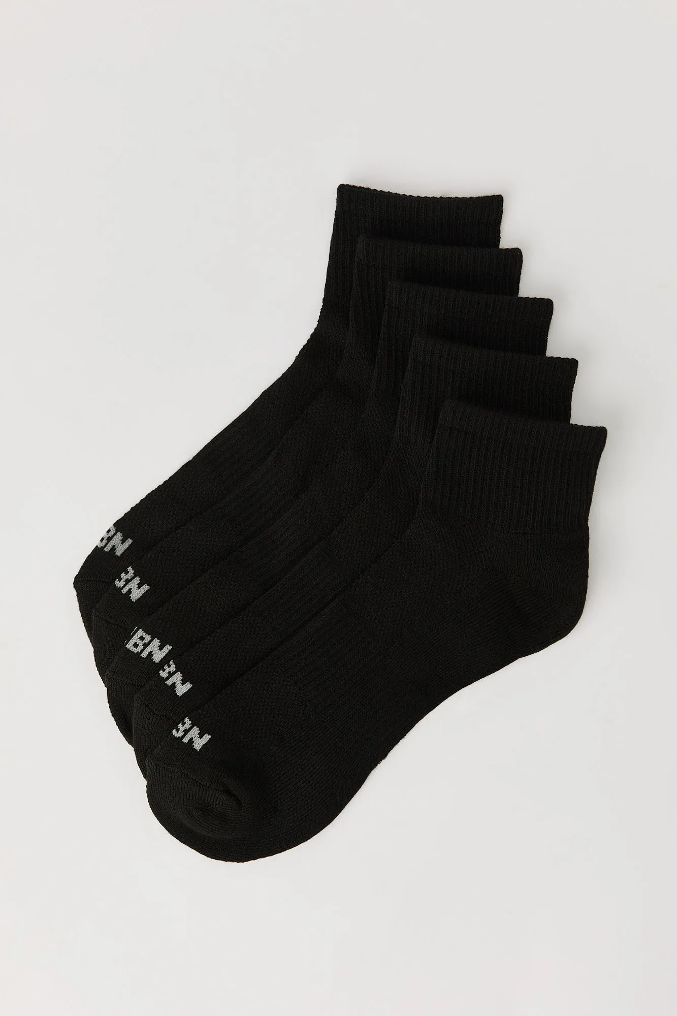 Classic Quarter Socks (5 Pack) sold by Urban Planet product image thumbnail 3