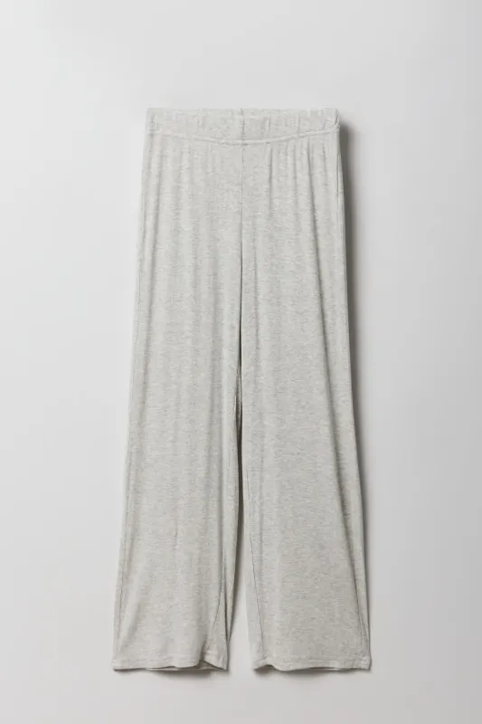 Girls Ribbed Wide Leg Pant sold by Urban Planet