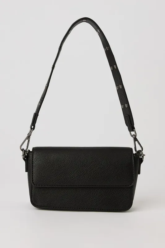 Studded Shoulder Bag sold by Urban Planet