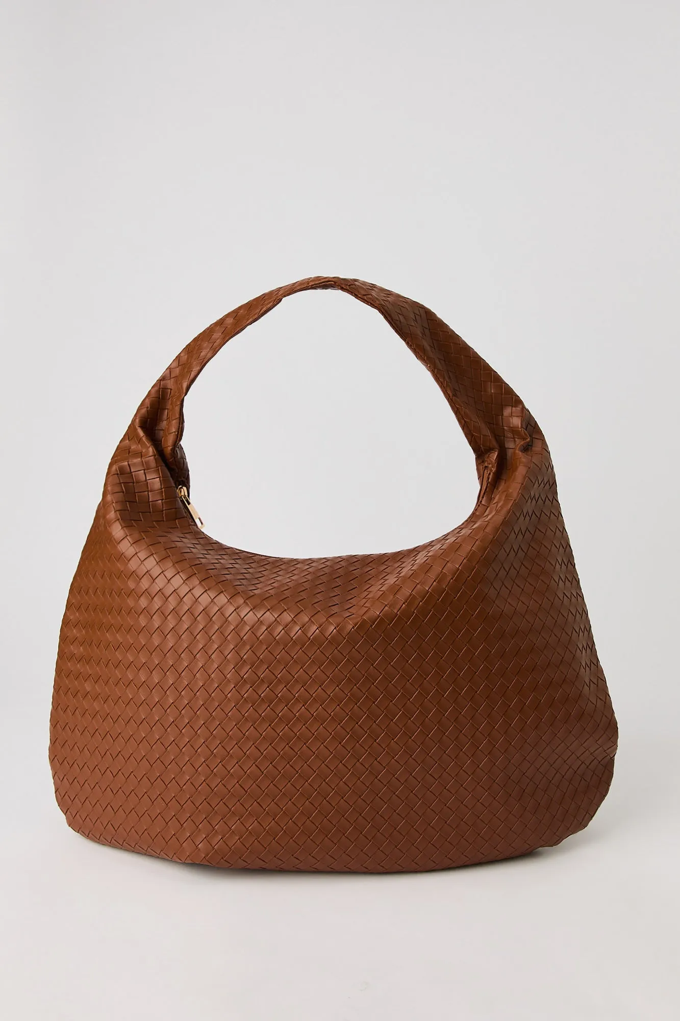 Faux Leather Woven Hobo Bag sold by Urban Planet product image thumbnail 2