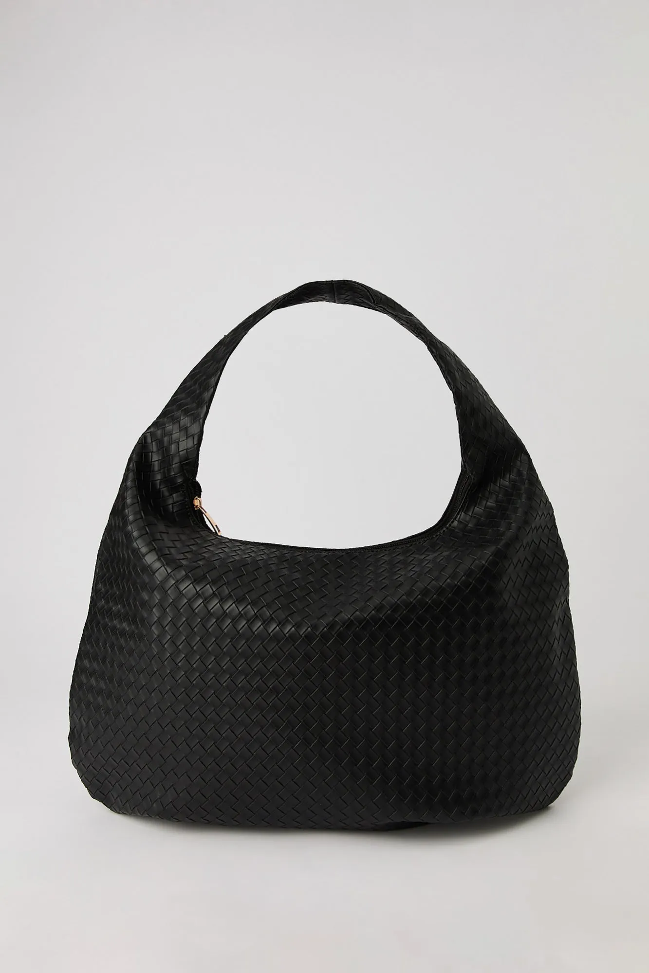 Faux Leather Woven Hobo Bag sold by Urban Planet product image thumbnail 5
