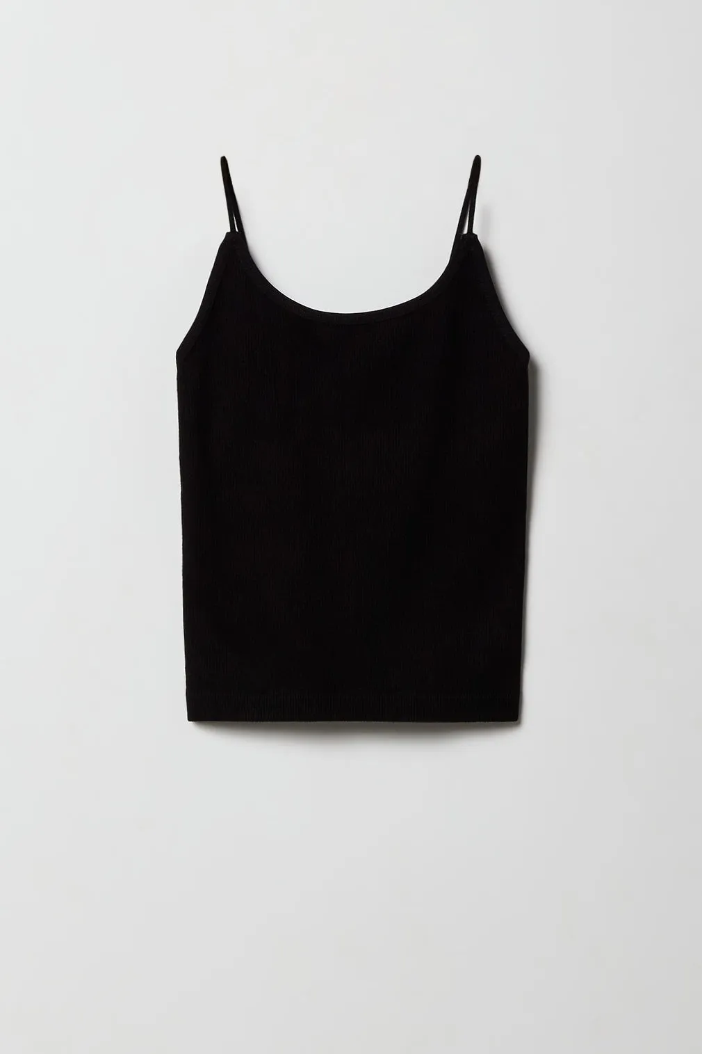 Camisole côtelée sans couture avec bretelles ultraminces pour fille sold by Urban Planet
