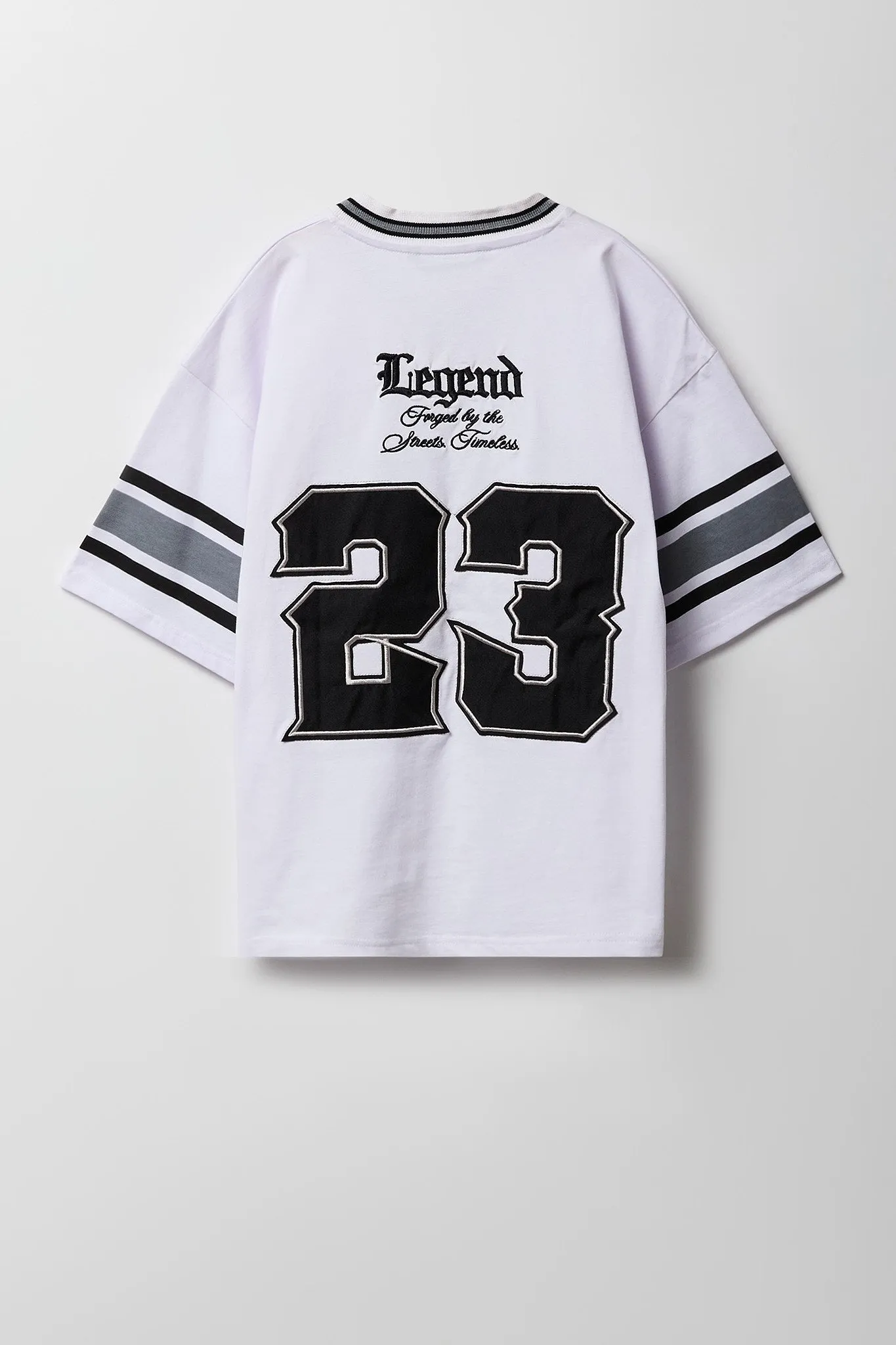 Boys Legend Twill Embroidered Jersey sold by Urban Planet product image thumbnail 3