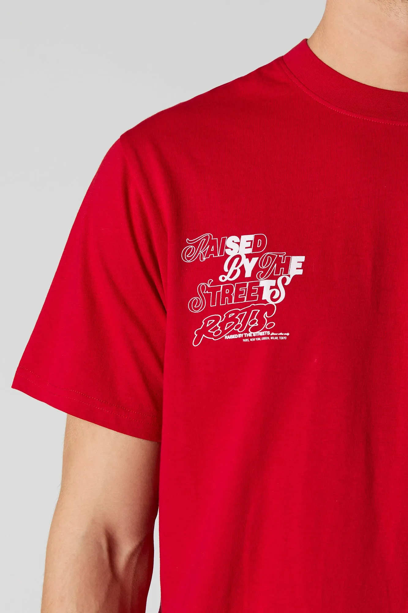 T-shirt à imprimé Raised by the Streets sold by Urban Planet product image thumbnail 4