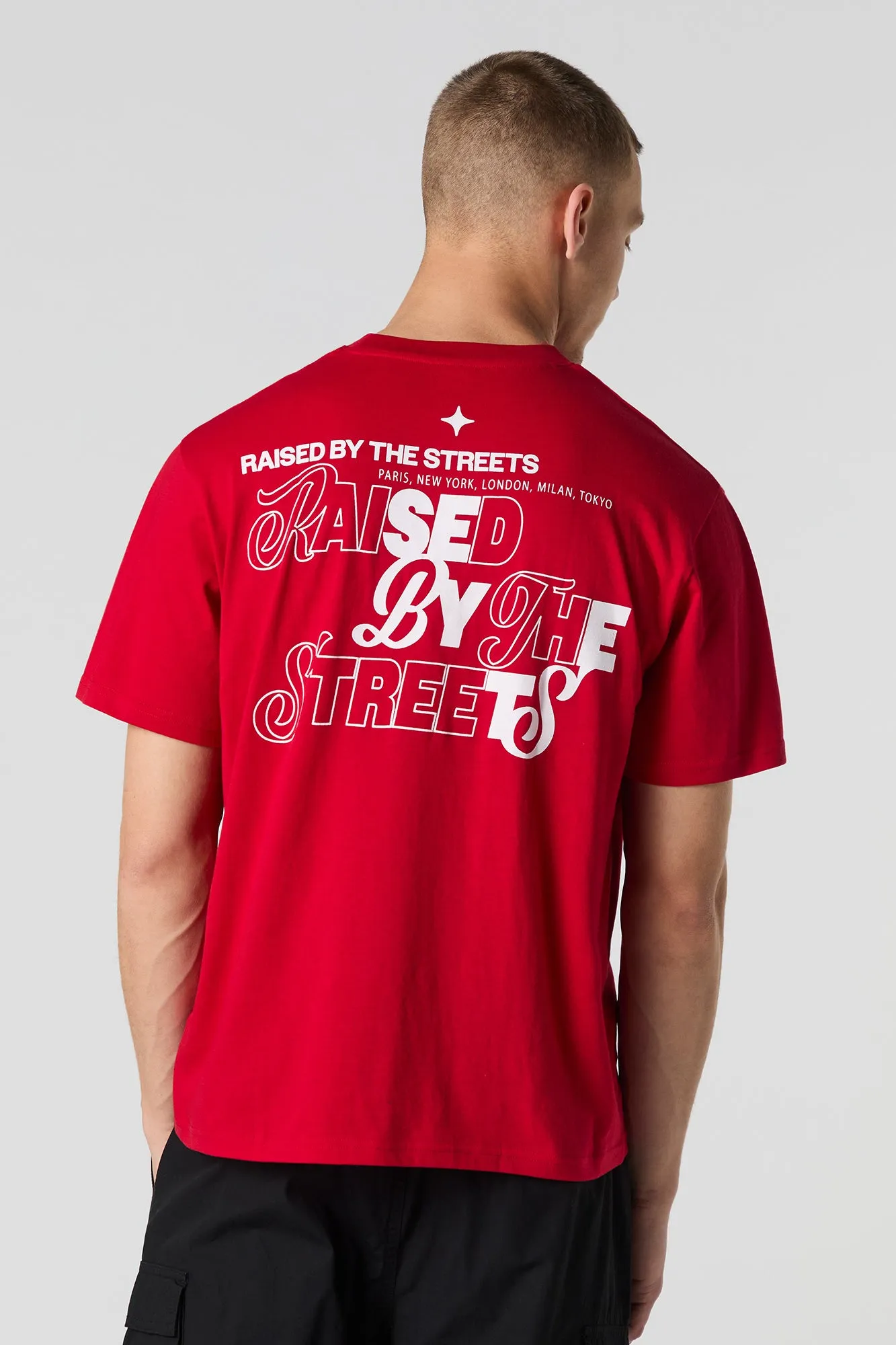 T-shirt à imprimé Raised by the Streets sold by Urban Planet product image thumbnail 2