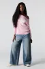 Jacquard Knit Off Shoulder Sweater sold by Urban Planet