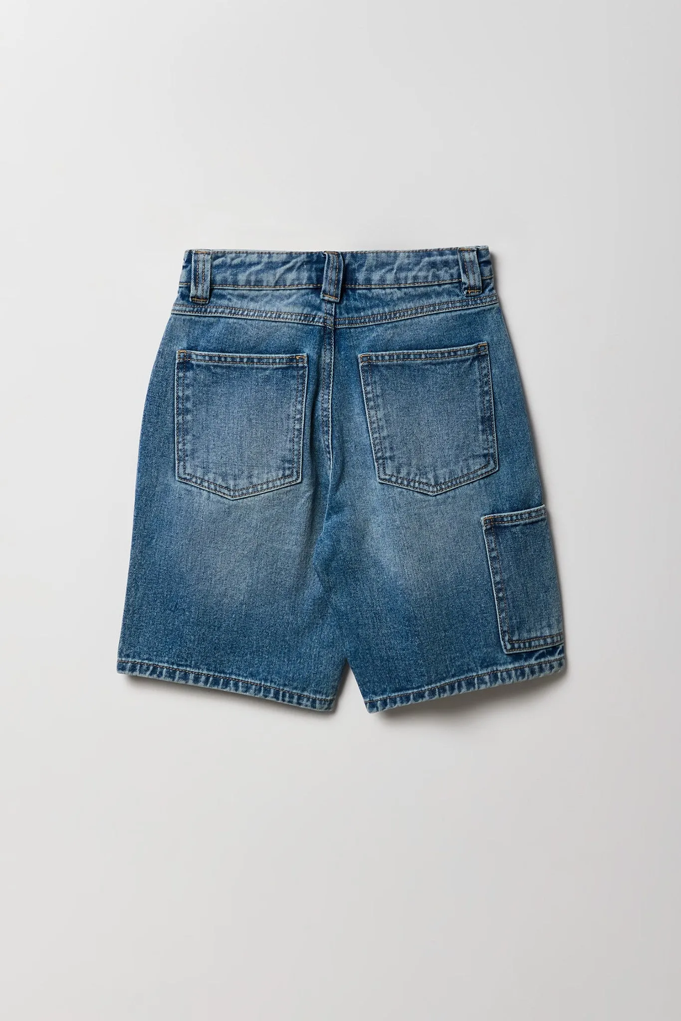 Short ample en denim pour garçon sold by Urban Planet product image thumbnail 4
