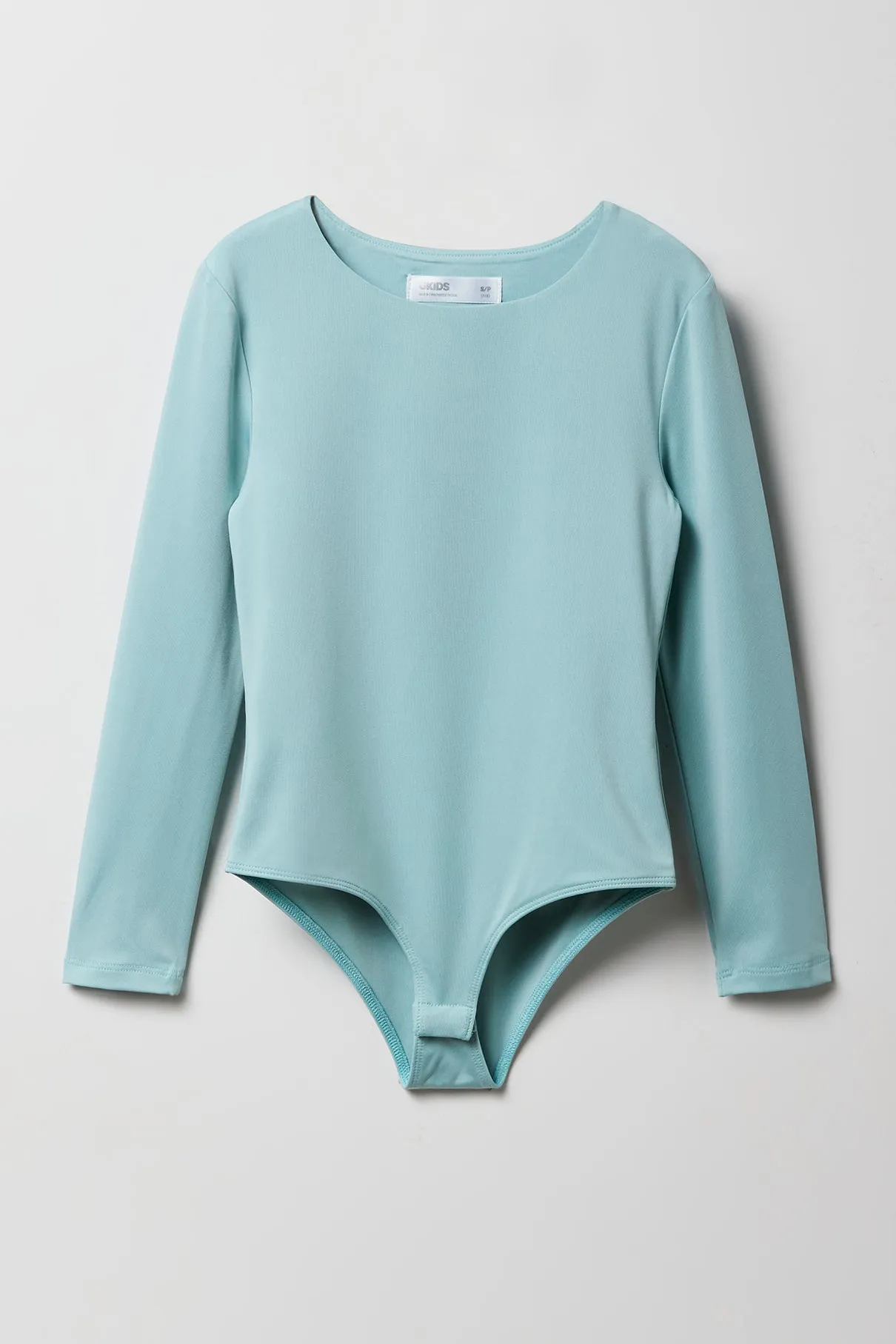 Girls Smooth Long Sleeve Bodysuit sold by Urban Planet