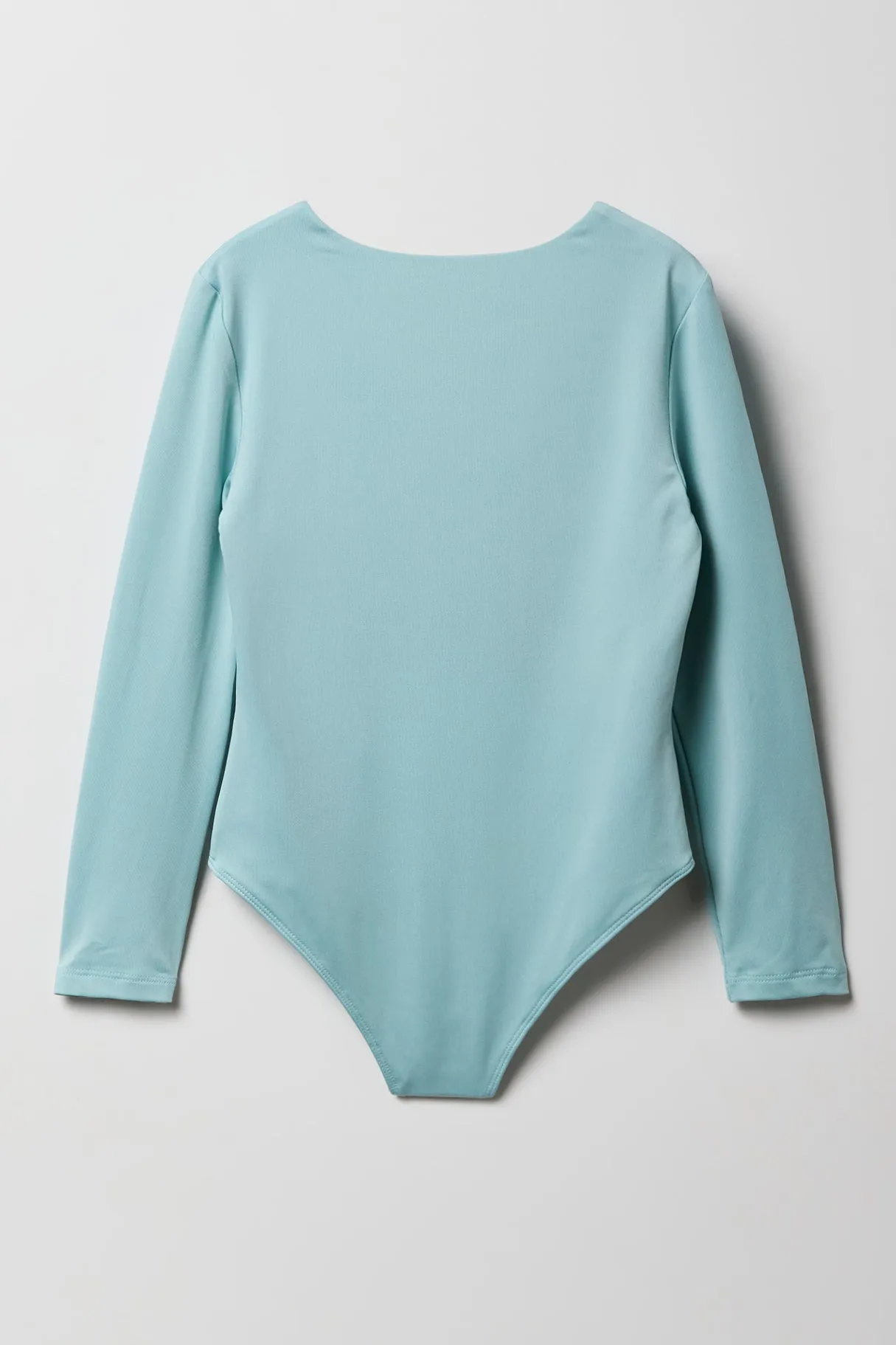 Girls Smooth Long Sleeve Bodysuit sold by Urban Planet product image thumbnail 2