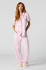 Button-Up T-Shirt & Pant 2 Piece Pajama Set sold by Urban Planet
