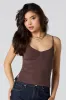 Cinched V-Neck Cami sold by Urban Planet
